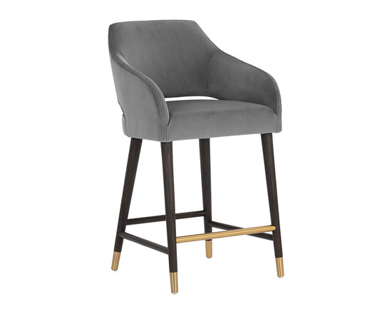 Sunpan Adelaide Counter Stool - Timeless Teal
