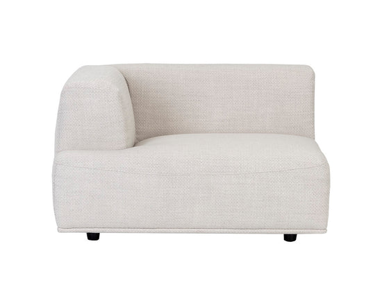 Sunpan Darren Modular - Left/Right Armchair - Moto Stucco
