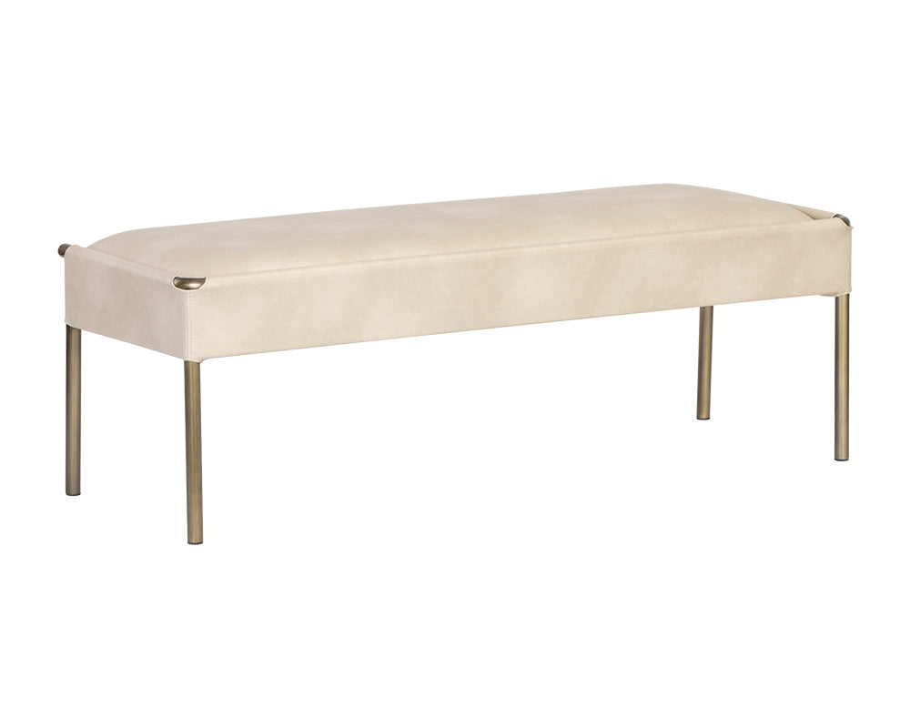 Sunpan Bellevue Bench - Abbington Black and Bravo Black / Belfast Heather Grey and Bravo Ash / Bravo Cream