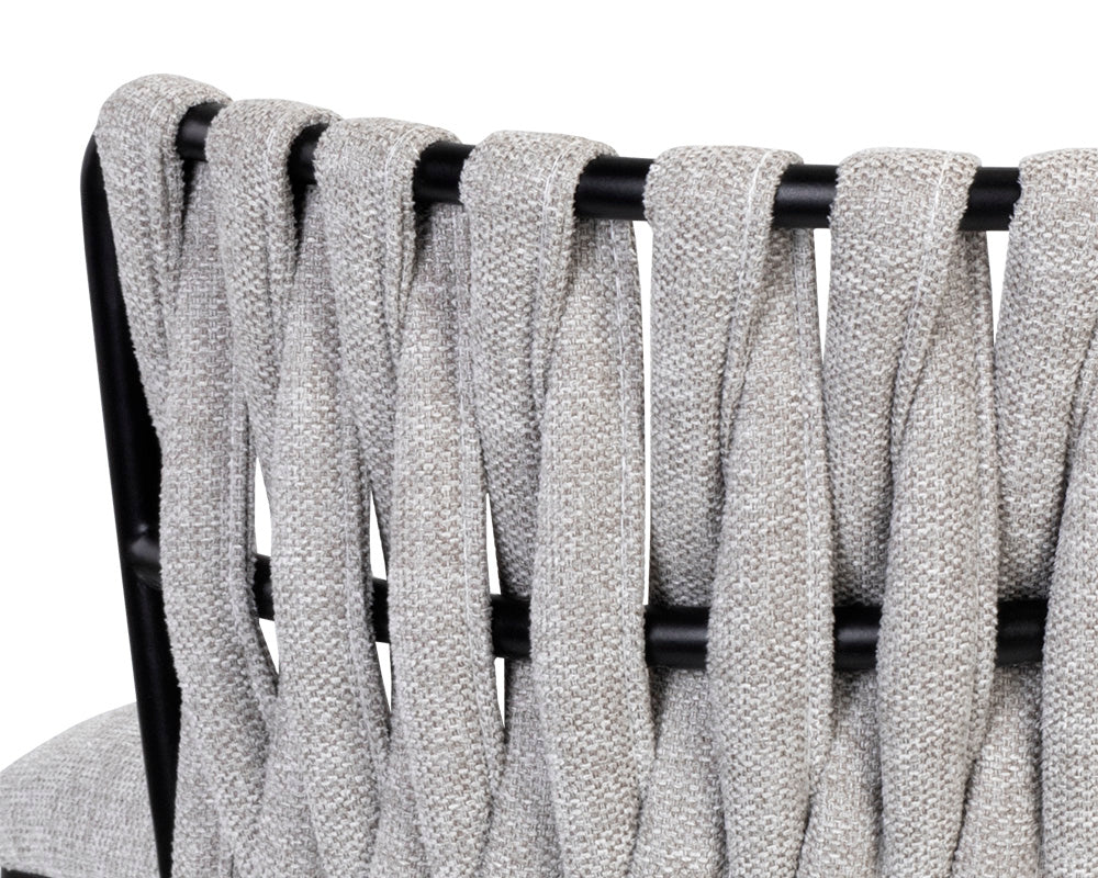 Sunpan Sarai Counter Stool - Belfast Heather Grey/Belfast Koala Grey