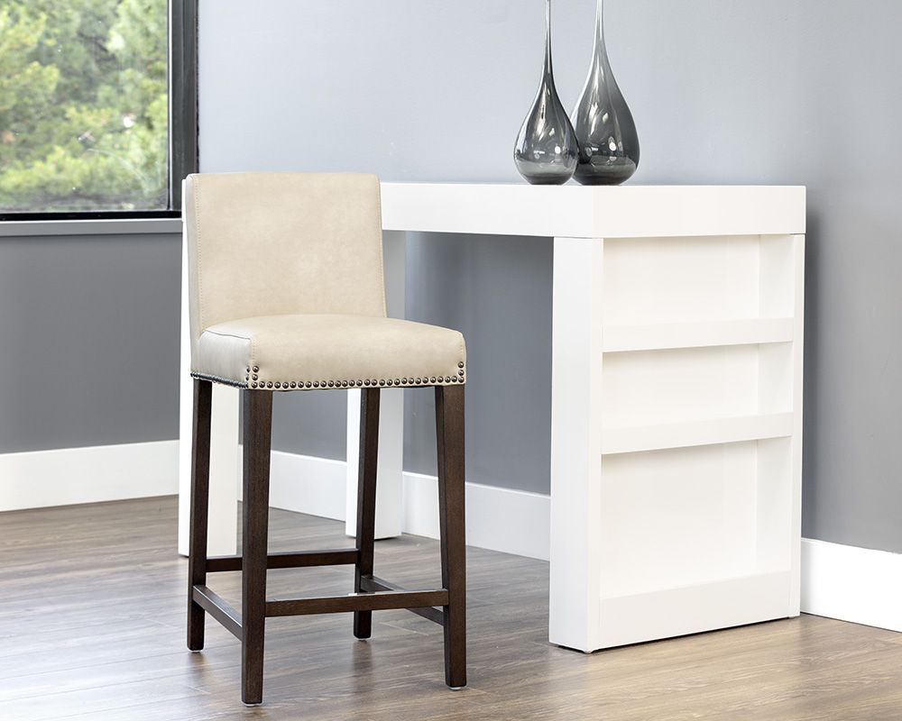 SUNPAN Brooke Counter Stool - Bravo Cream