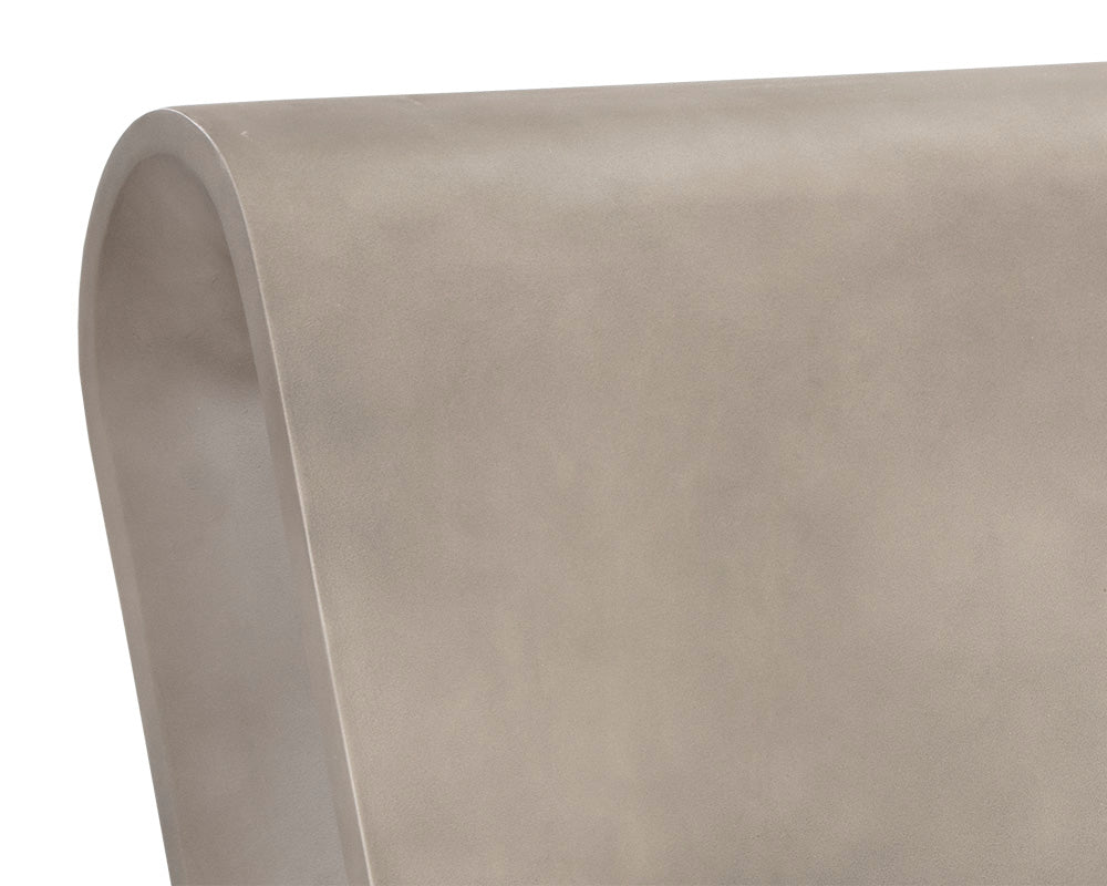 Sunpan Odyssey Lounge Chair In Grey/White