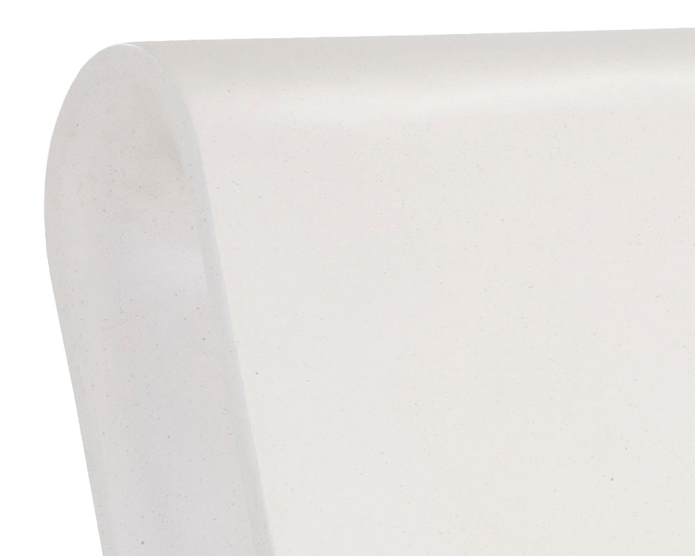Sunpan Odyssey Lounge Chair In Grey/White
