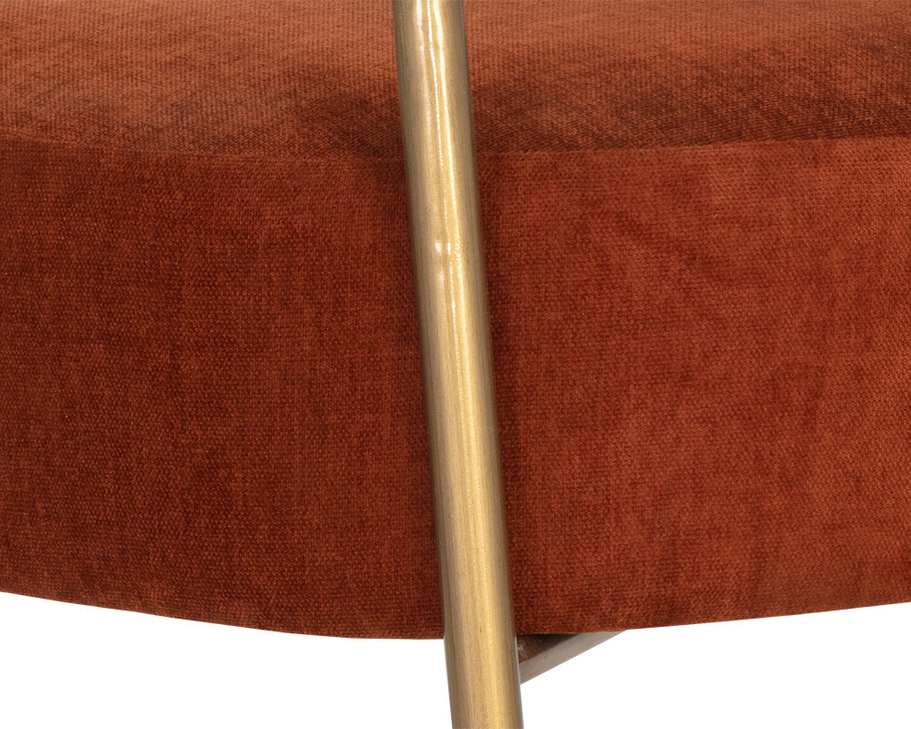 Sunpan Maestro Lounge Chair - Danny Rust