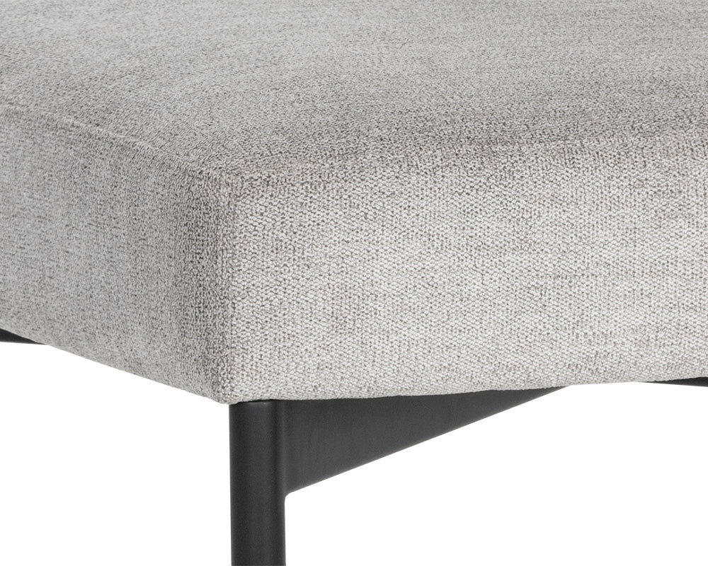Sunpan Seneca Dining Chair - Antique Brass - Arena Cement/Arena Navy/Velvet Blush/Velvet Slate/Polo Club Stone