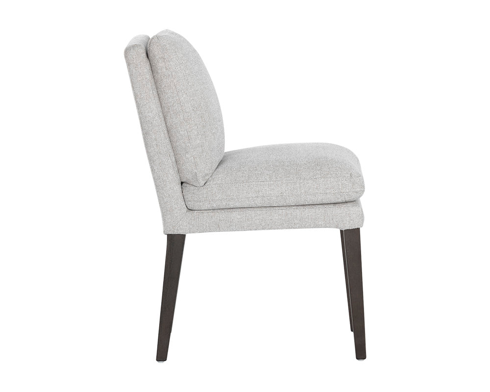 Sunpan Kansas Dining Chair - Belfast Heather Grey/Belfast Koala Grey