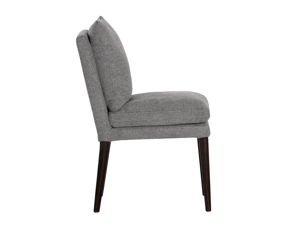 Sunpan Kansas Dining Chair - Belfast Heather Grey/Belfast Koala Grey