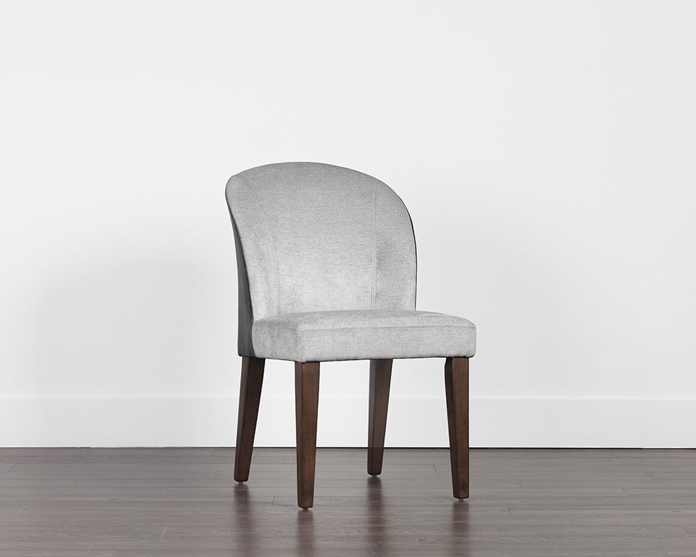 Sunpan Gisele Dining Chair - Polo Club Muslin With Tobacco Tan/Polo Club Stone With Overcast Grey