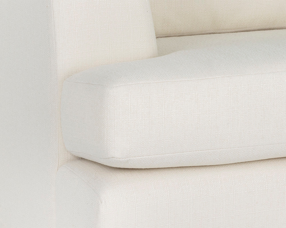 Sunpan Cascade Armchair In Liv Dove/Pearl