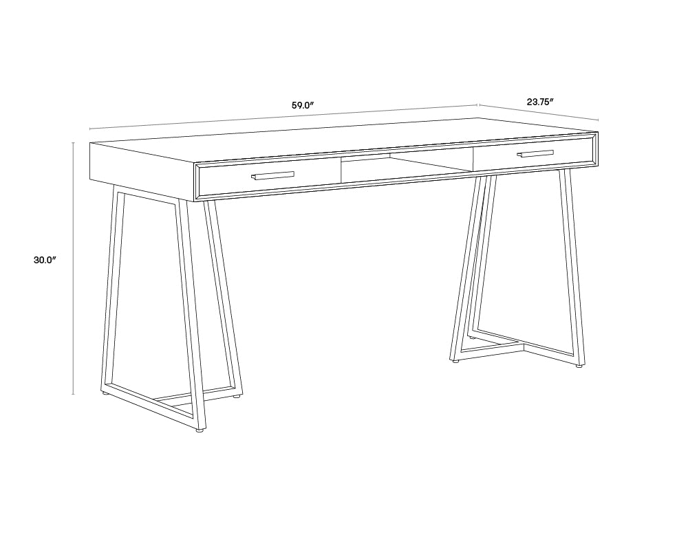 Sunpan Alma Desk
