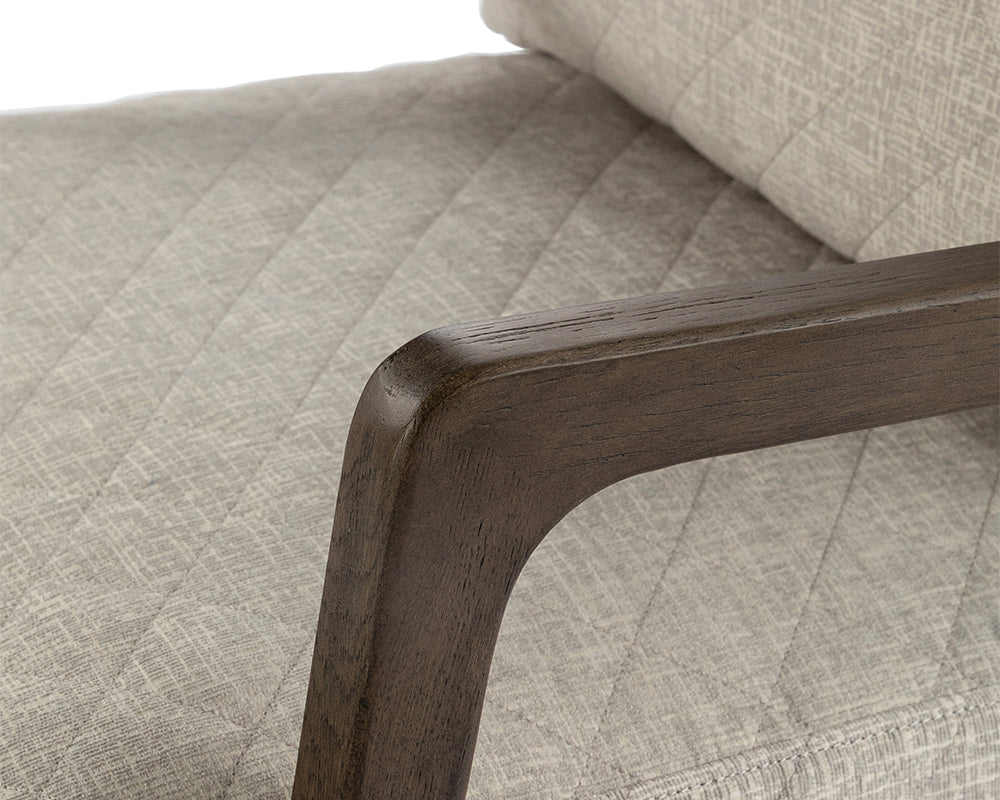 Sunpan Catalano Lounge Chair in Graph Fog