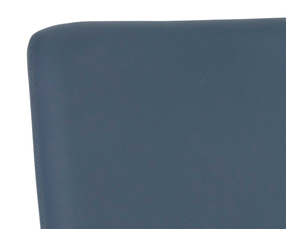 Sunpan Carlo Dining Armchair In Black And Dillon Thunder/Gold And Dillon Snow