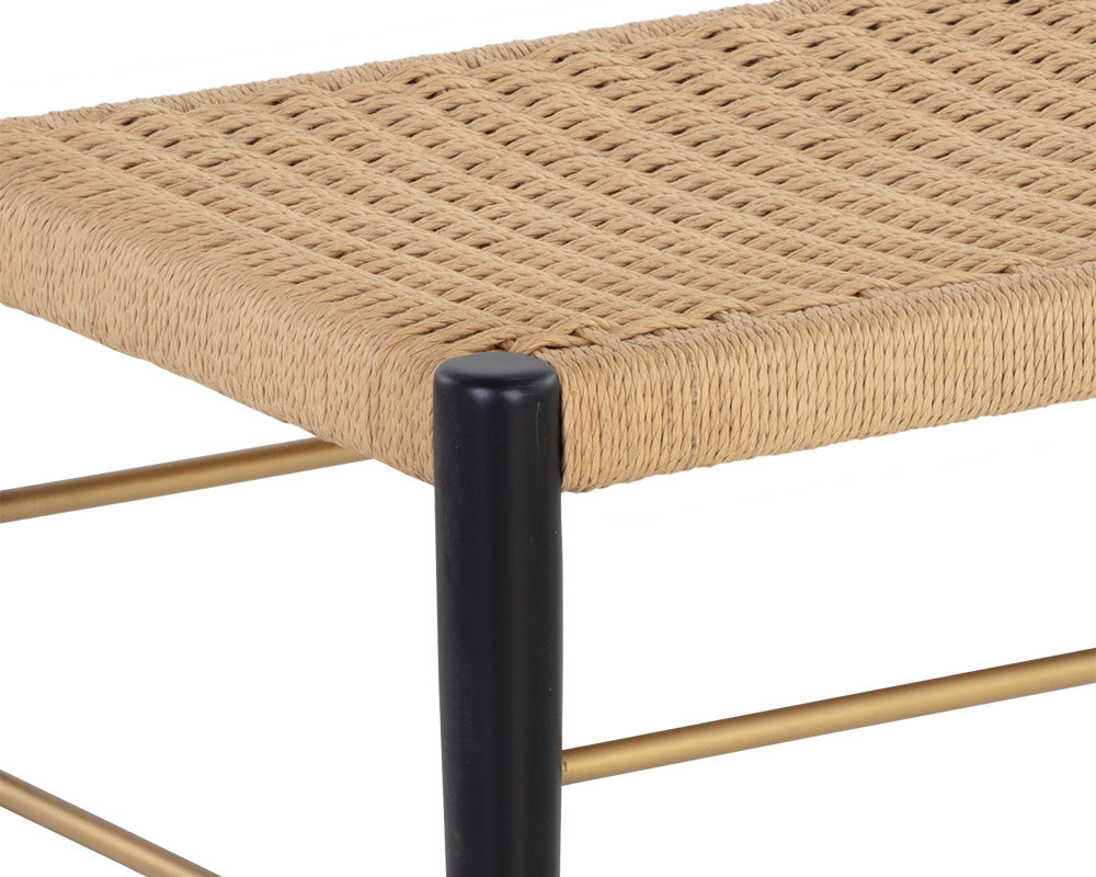 Sunpan Bondi Stool in Black