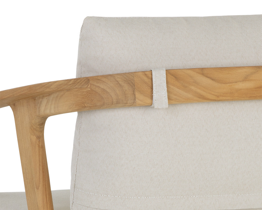 Sunpan Coraline Dining Armchair in Palazzo Cream