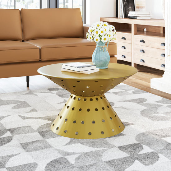 Zuo Modern Electron Coffee Table Gold