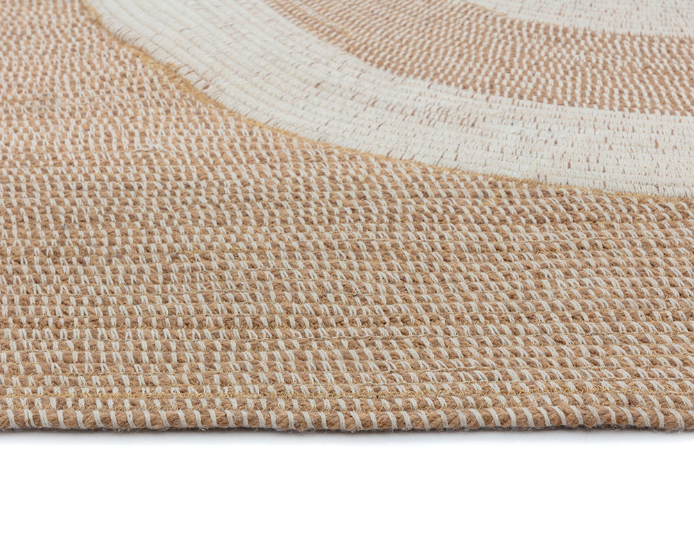 Sunpan Derby Hand-woven Rug In Sand / Cream 8 x 10/9 x 12/10 x 14'