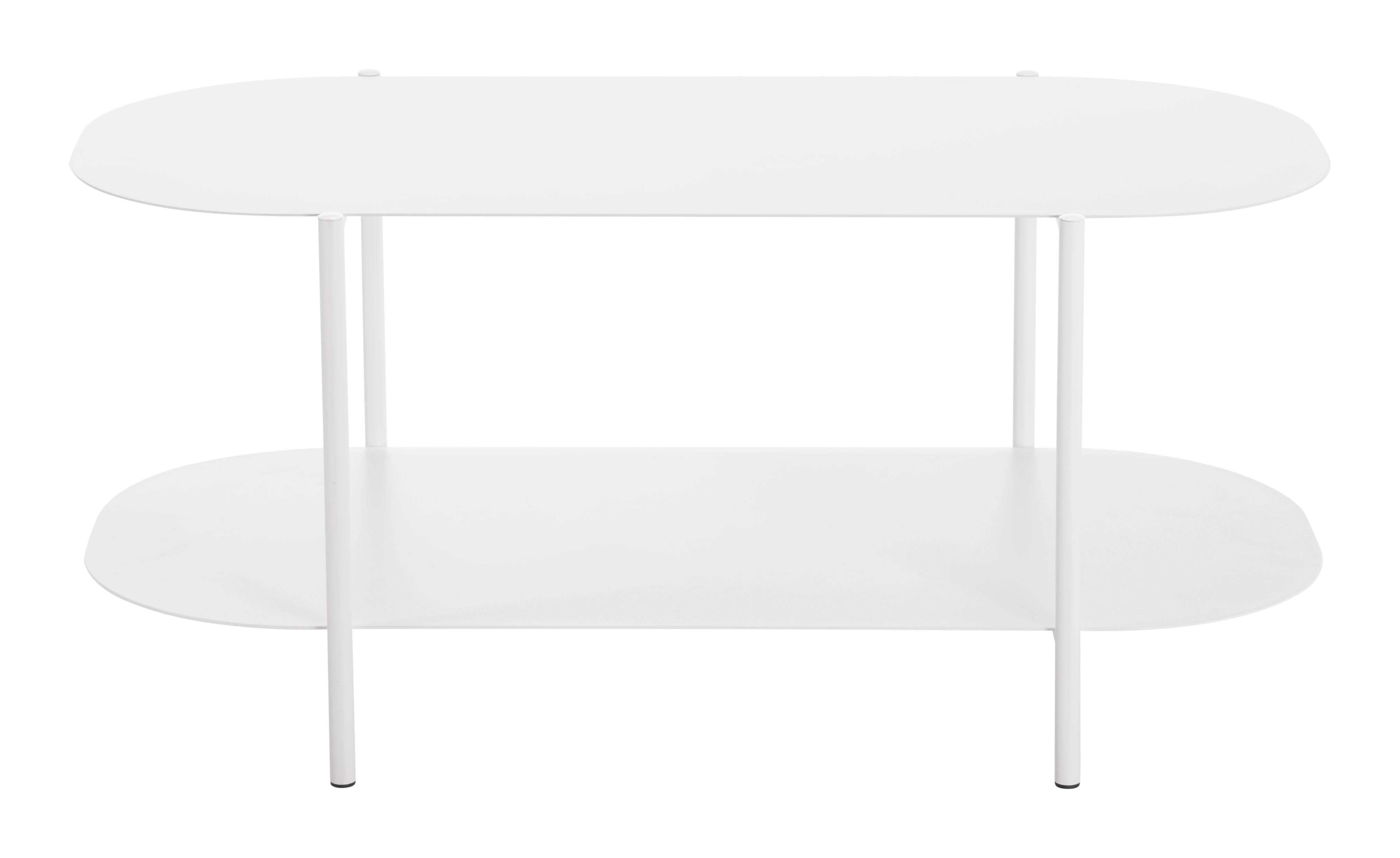 Zuo Modern Pullman Coffee Table in Black/White
