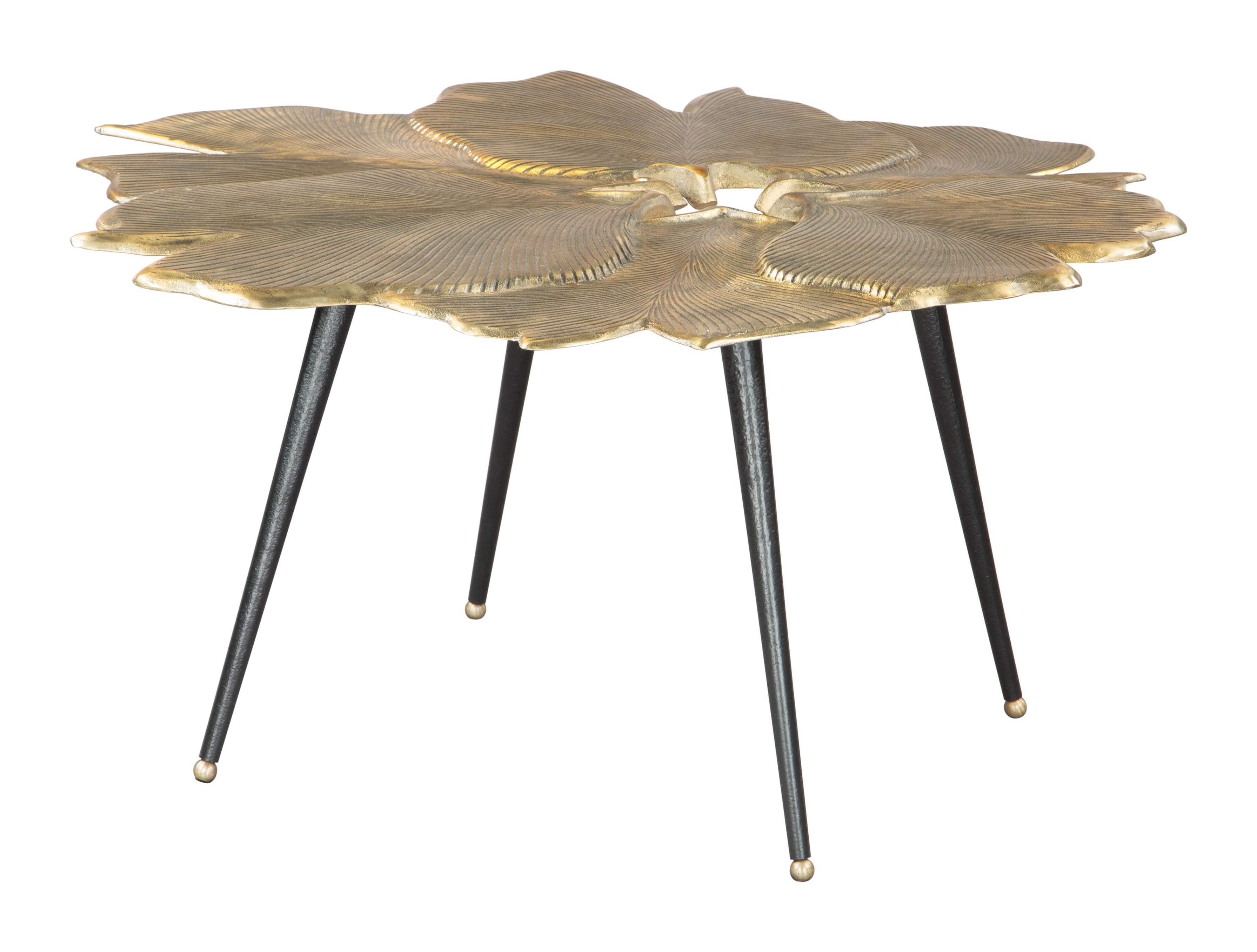 Zuo Modern Gingko Coffee Table Antique Brass