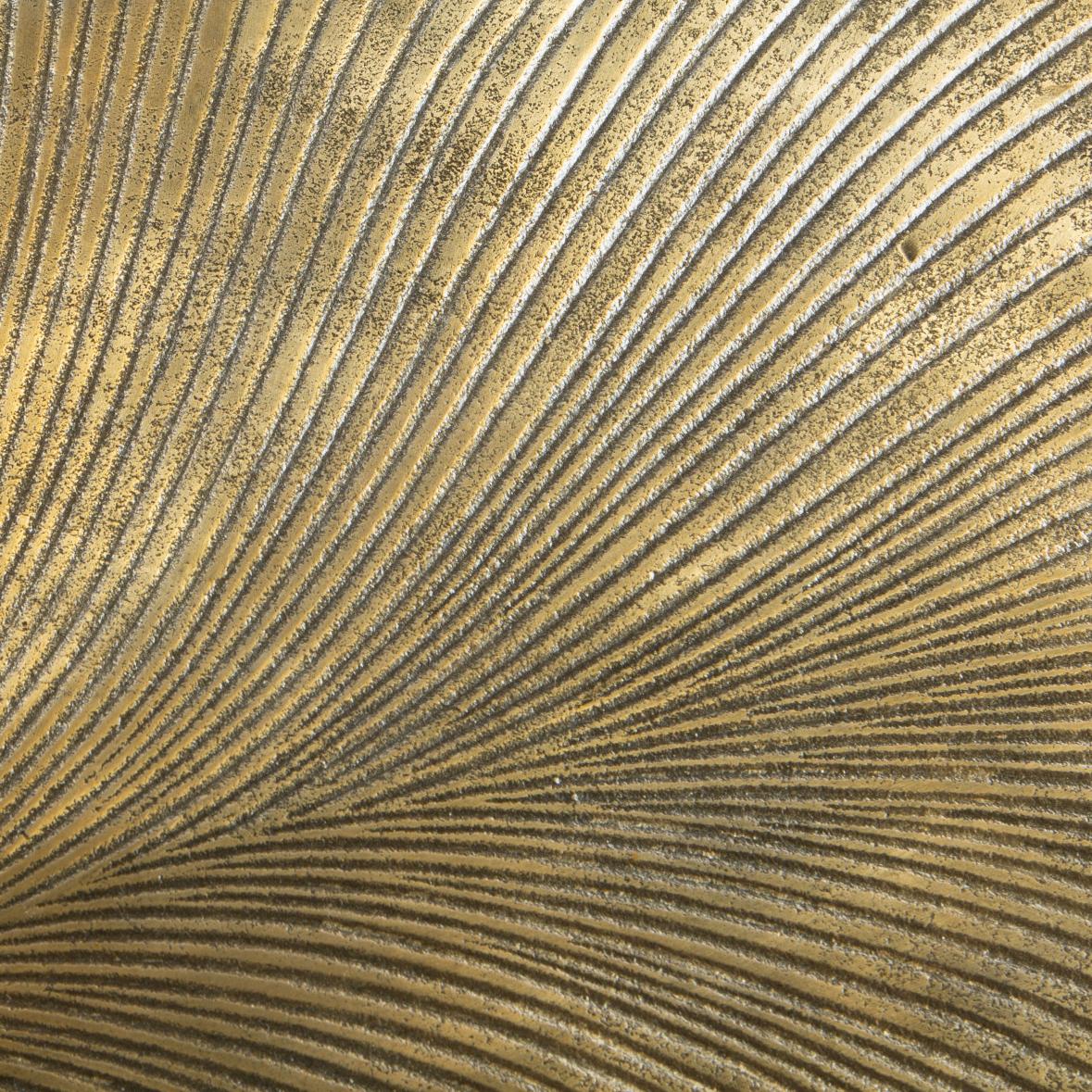 Zuo Modern Gingko Coffee Table Antique Brass