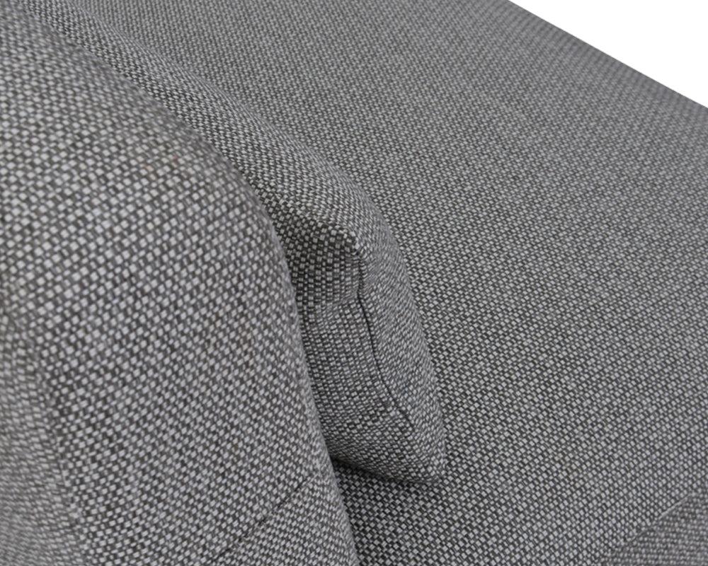 Sunpan Carbonia Swivel Lounge Chair In Fontelina Grey/Palazzo Taupe