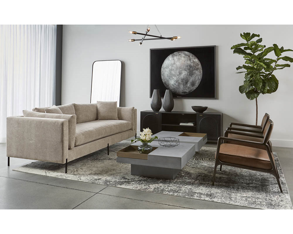 Sunpan Aziza Media Console And Cabinet