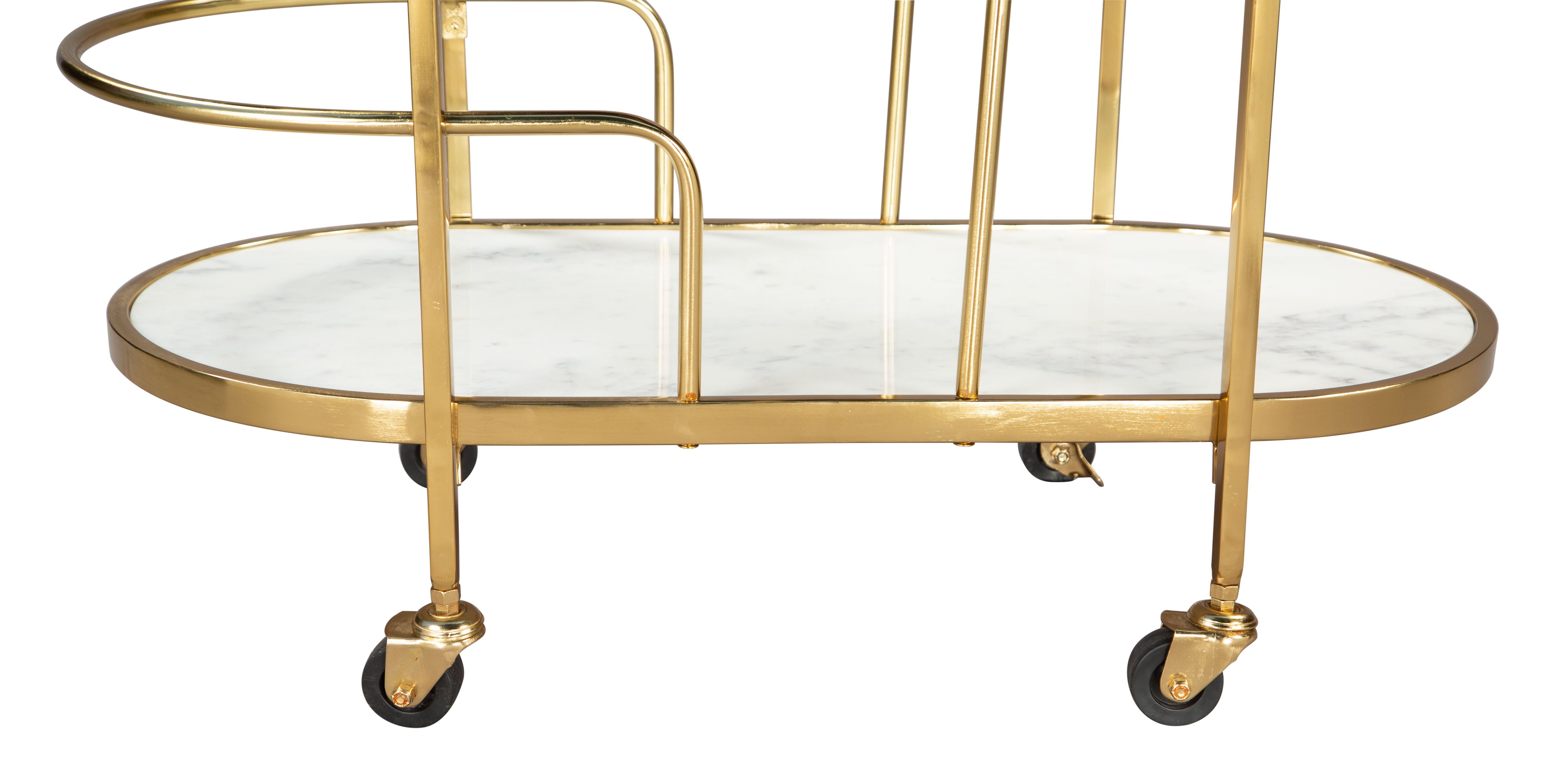 Zuo Modern Antalya Bar Cart Multicolor