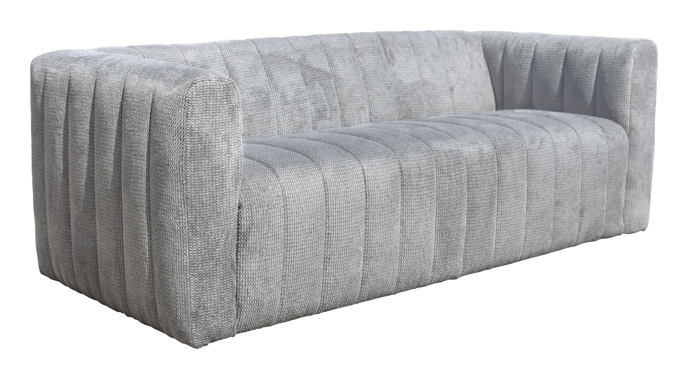 Zuo Modern Puerto Plata Sofa Dason in Snow/Granite
