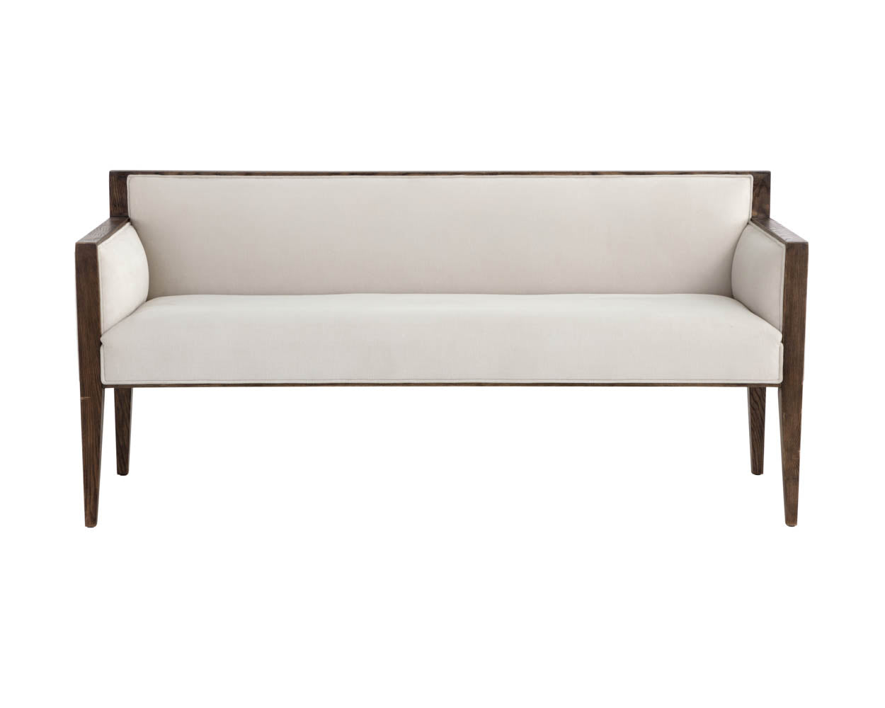Sunpan Babel Bench in Cube Mist Grey
