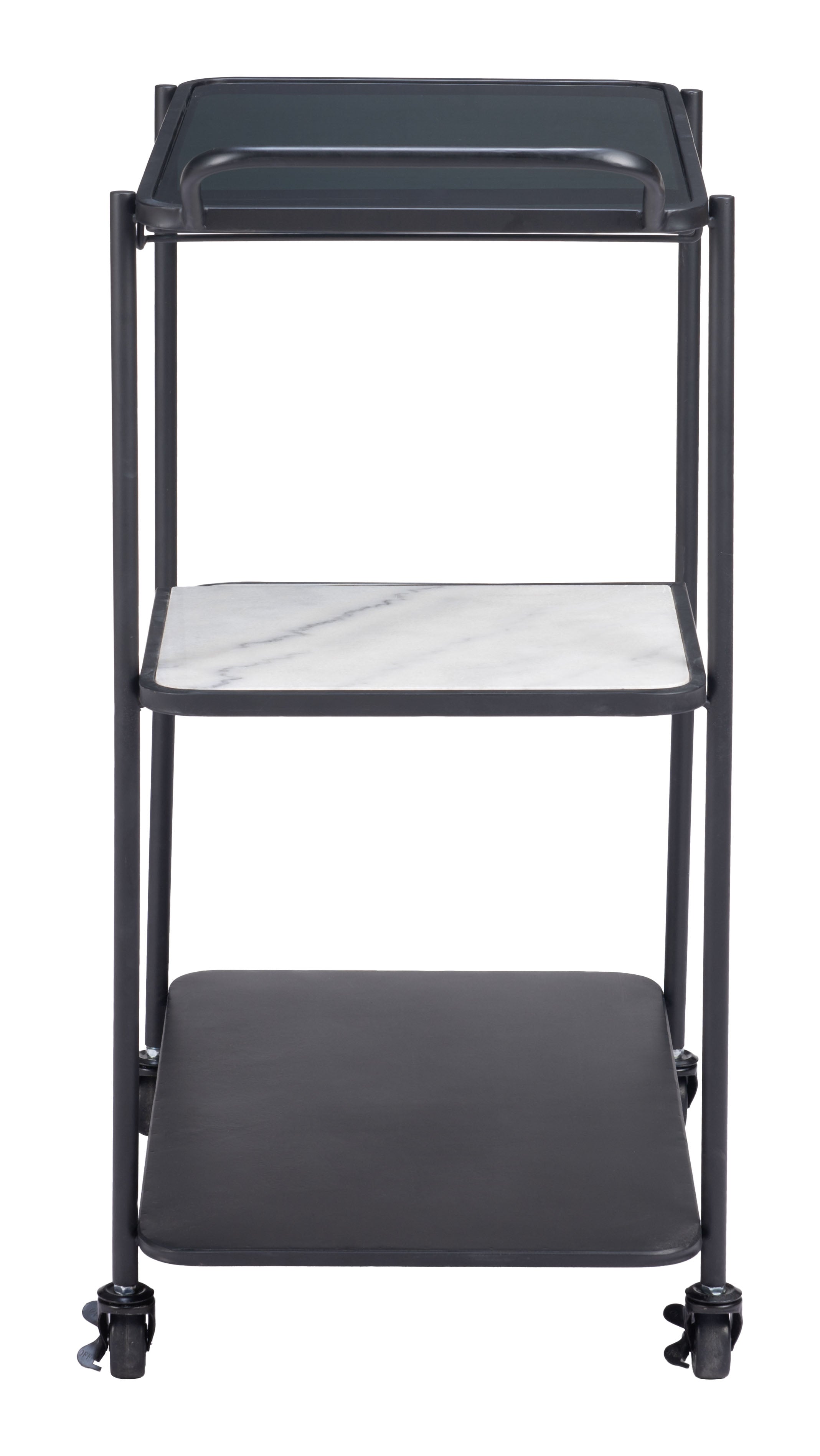 Zuo Modern Constanza Bar Cart in Black