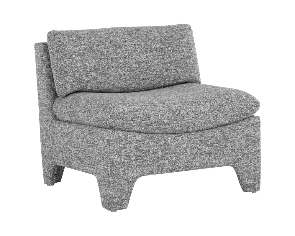 Sunpan Dallin Lounge Chair in Boho Oatmeal / Sesame