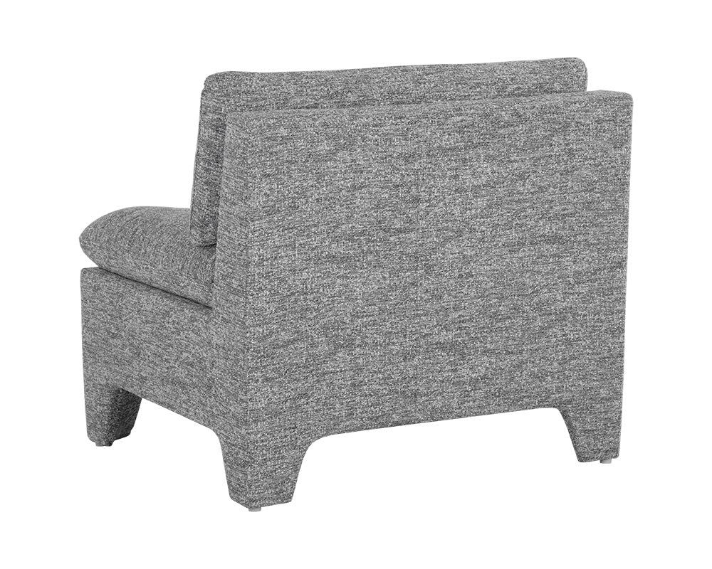 Sunpan Dallin Lounge Chair in Boho Oatmeal / Sesame