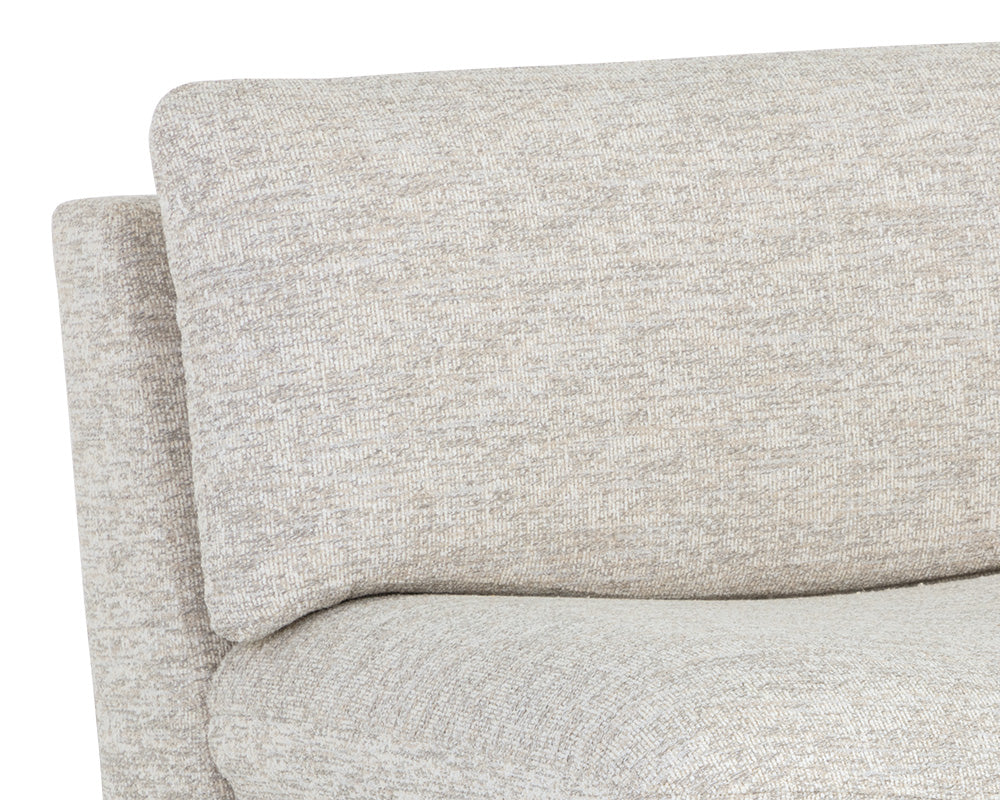 Sunpan Dallin Lounge Chair in Boho Oatmeal / Sesame