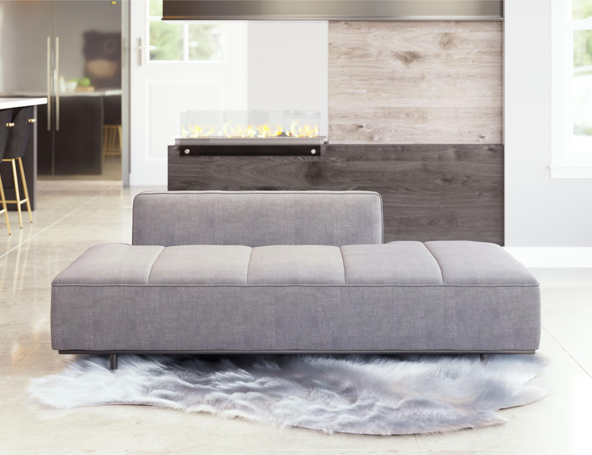 Zuo Modern Confection Sofa in Brown/Gray