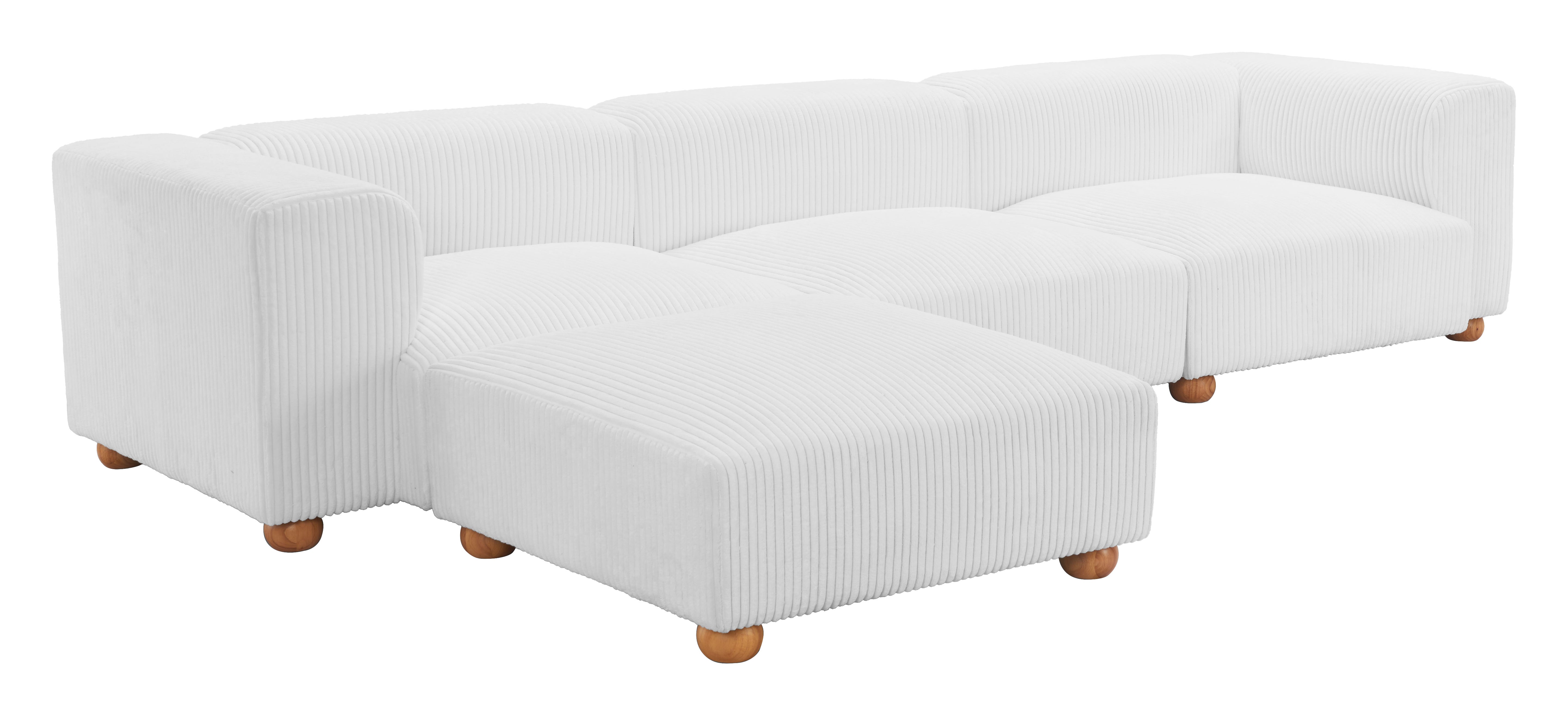 Zuo Modern Tayte Sofa in White