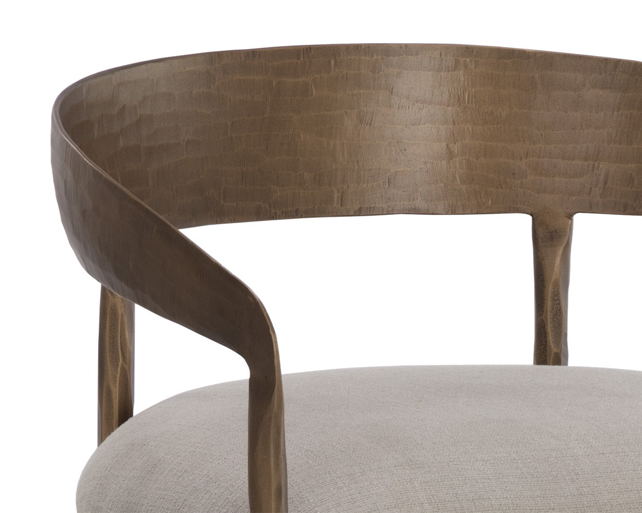 Sunpan Zanatta Counter Stool in Charcoal Black Leather/Tan Leather