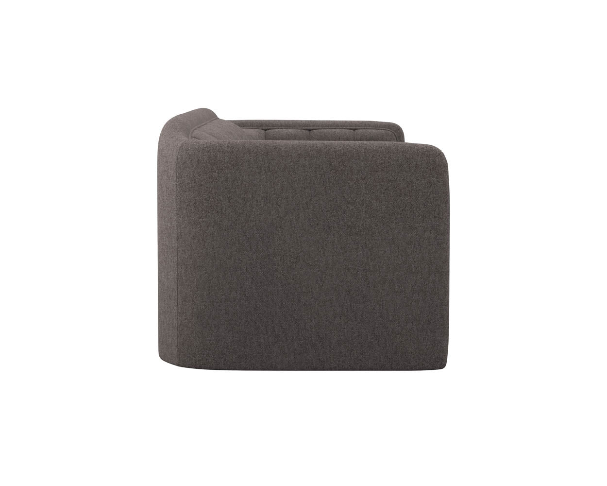 Sunpan Birrit Sofa in Alaska Hedgehog Brown / Noble Grey / Dove Cream