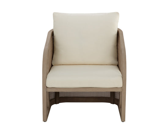Sunpan Palermo Lounge Chair Stinson Cream