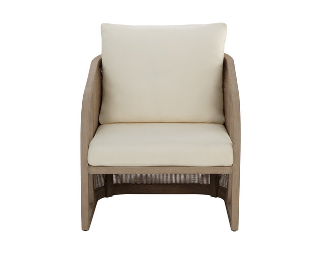 Sunpan Palermo Lounge Chair Stinson Cream