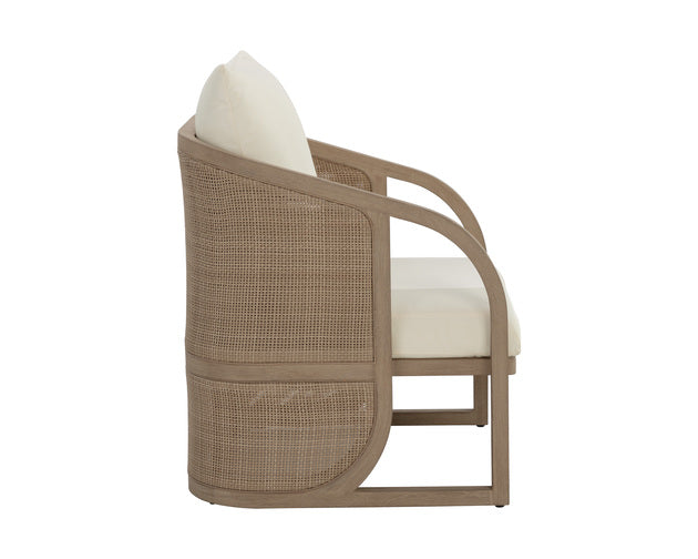 Sunpan Palermo Lounge Chair Stinson Cream