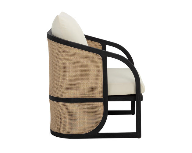 Sunpan Palermo Lounge Chair Stinson Cream