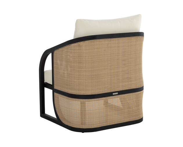 Sunpan Palermo Lounge Chair Stinson Cream