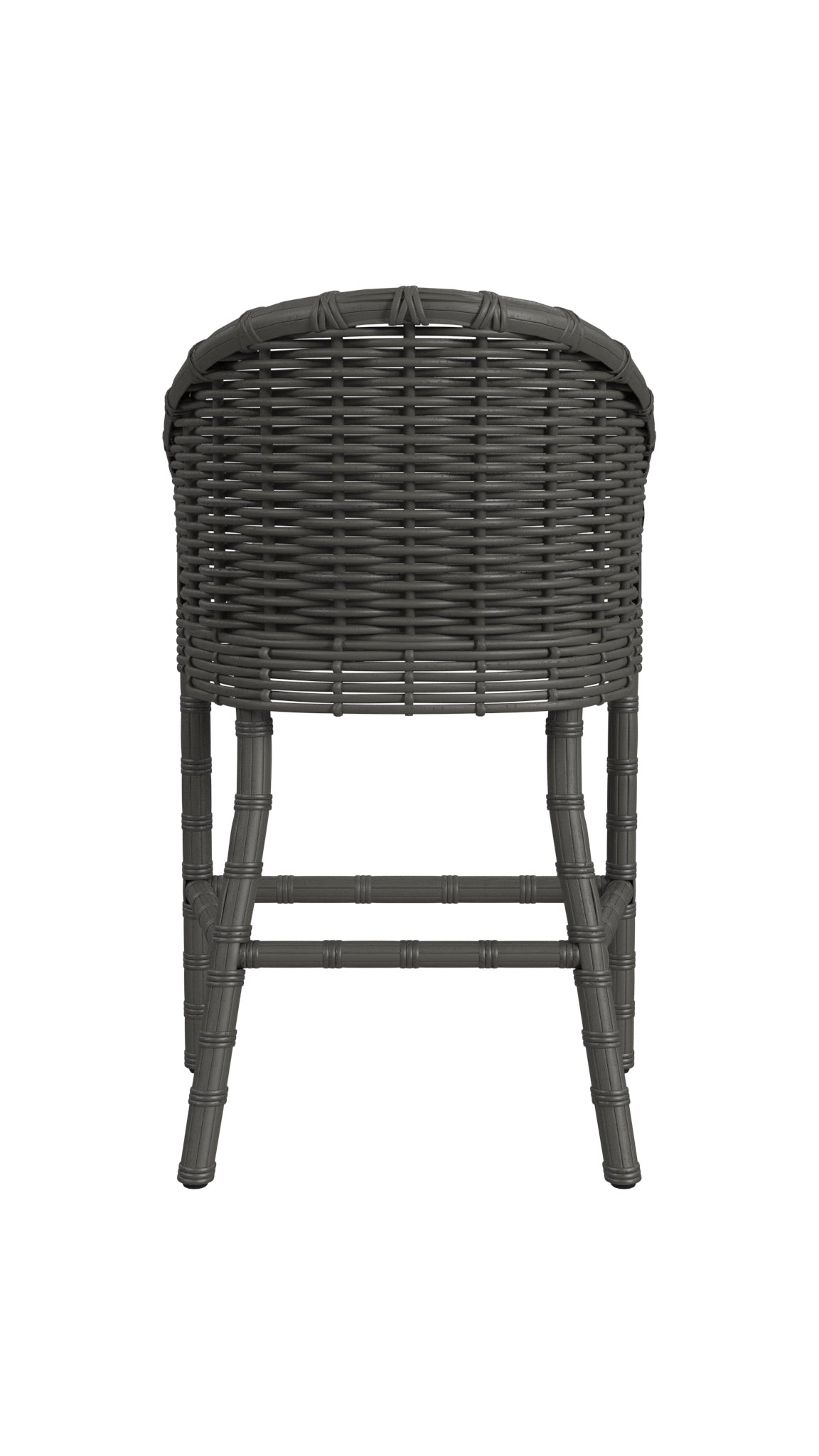 Sunset West Cabo Barstool in Soothe Pearl with Flange Welt