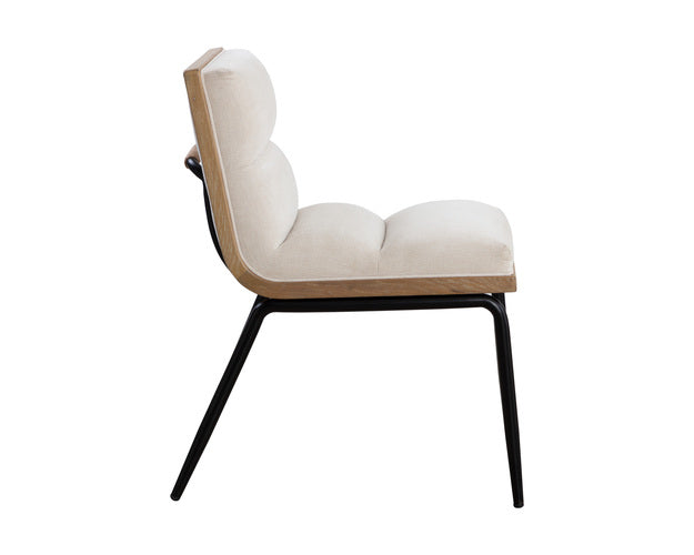 Sunpan Abilene Dining Chair- Polo Club Muslin - Set of Two