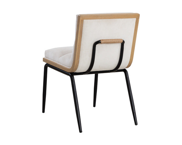 Sunpan Abilene Dining Chair- Polo Club Muslin - Set of Two