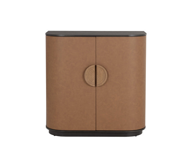 Sunpan Dresden Bar Cabinet - Milliken Cognac