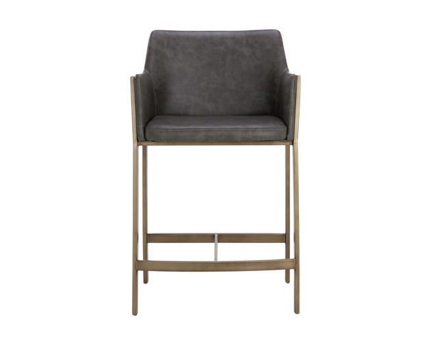 Sunpan Bernadette Counter Stool - Bravo Admiral / Kendall Grey