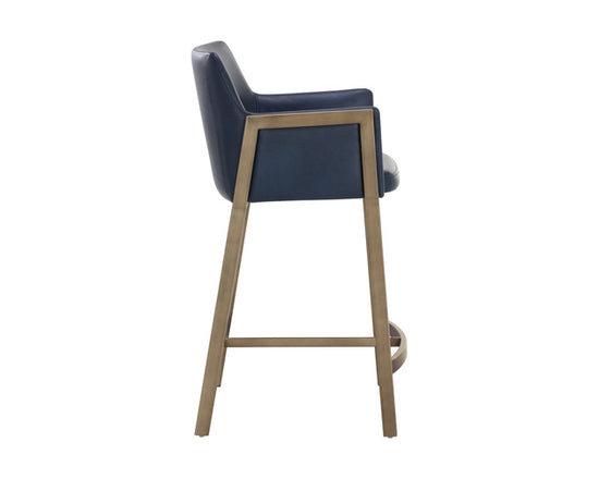 Sunpan Bernadette Counter Stool - Bravo Admiral / Kendall Grey