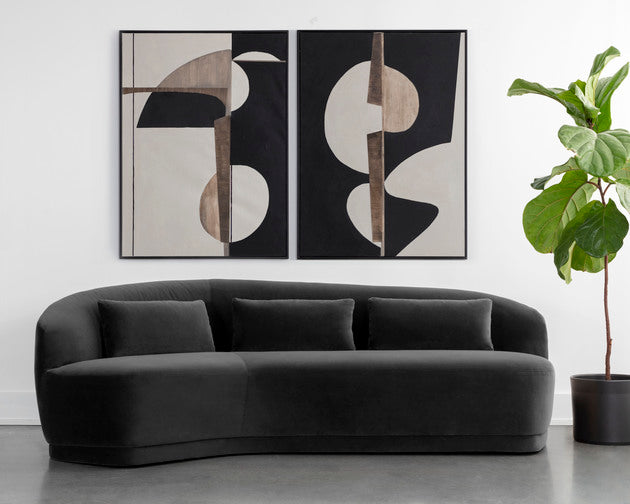 Sunpan Soraya Sofa - Shadow Grey
