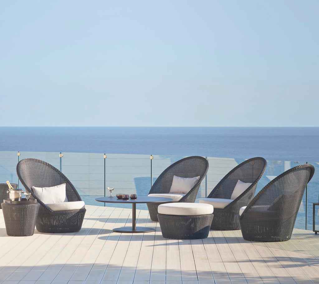 Cane-Line Kingston Sunchair with Wheels