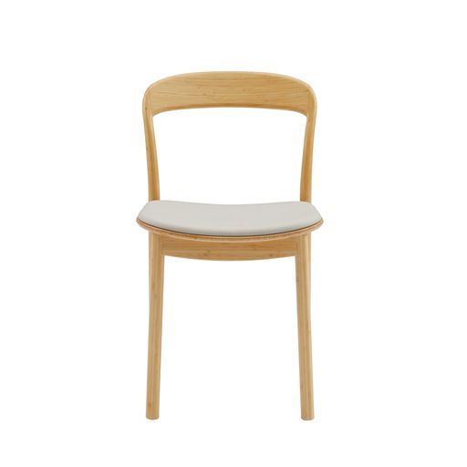 Greenington Hanna Chair Leather Seat, Wheat - Set of Two